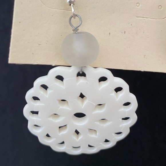 Beautifully Hand Made Boho Mandala Earrings - Picture 5 of 9